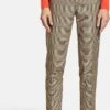 GERRY WEBER Dames Broek Met Prince-de-galles Beige/braun/teracotta-44