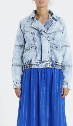 Lollys Laundry Kingston - Jas - Blauw - S -ONLY Winkel 702x1200 4