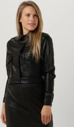 Juffrouw Jansen Vilou Jassen Dames - Winterjas - Zwart - Maat XL