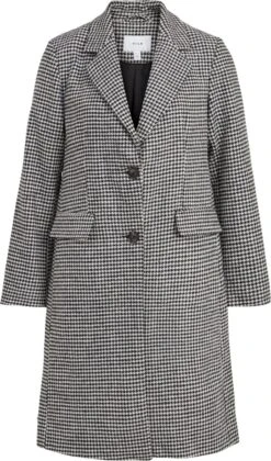VILA VISYLWIA L/S COAT Dames Jas - Maat 42