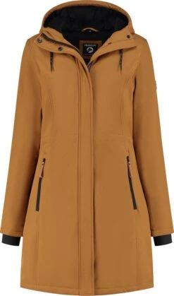 Travelin' Jack Elin Dames Softshell Jas Parka Lang - Bruin - Maat 40 -ONLY Winkel 707x1200 16