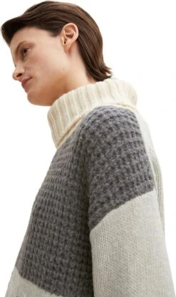 TOM TAILOR Knit Turtleneck Patched Dames Trui - Maat L -ONLY Winkel 711x1200 6