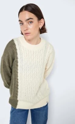 NOISY MAY NMDIEGO L/S O-NECK KNIT Dames Trui - Maat M 17 NOISY MAY NMDIEGO L/S O-NECK KNIT Dames Trui - Maat M -ONLY Winkel 726x1200 4