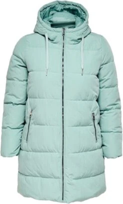 Only Carmakoma Cardolly Jas Lichtblauw Maat M 46/48