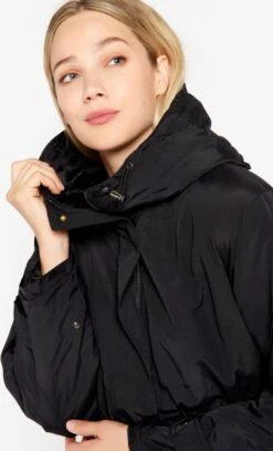 LOLALIZA Parka Met Capuchon - Zwart - Maat S -ONLY Winkel 729x1200 4