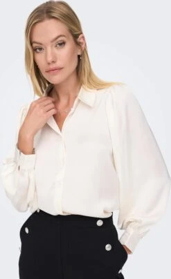 ONLY ONLZORA LS PUFF SHIRT NOOS WVN Dames Shirt - Maat M -ONLY Winkel 733x1200 3