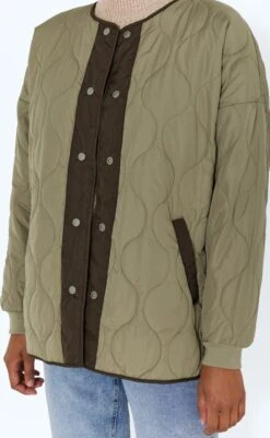 NOISY MAY NMFELINE L/S QUILTED JACKET Dames Jas - Maat L -ONLY Winkel 739x1200 4