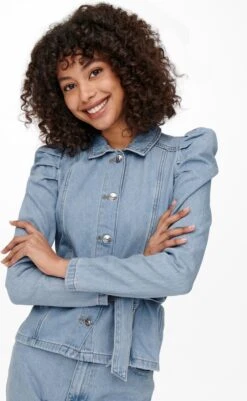 ONLY ONLJULES LIFE LS BELT DNM JACKET NAS Dames Jas - Maat S -ONLY Winkel 740x1200 4