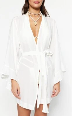 Trendyol Vrouwen Standaard Mouw Basis Kimono & Kaftan -ONLY Winkel 745x1200 6