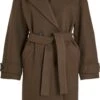VILA VIPANIANA L/S BELT WOOL COAT/SU Dames Jas - Maat 38
