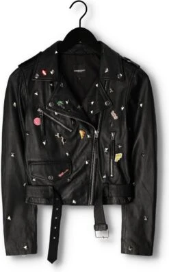 Goosecraft Gc Marly Studs Biker Jassen Dames - Zomerjas - Zwart - Maat XL -ONLY Winkel 748x1200