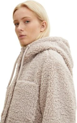 TOM TAILOR Hooded Teddy Coat Dames Jas - Maat XL -ONLY Winkel 750x1200 2