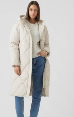 VERO MODA VMADELALOA LONG COAT GA BOOS Dames Jas - Maat XL -ONLY Winkel 755x1200 7