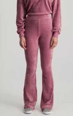 Colourful Rebel Jolie Rib Broek Roze Dames - Wijduitlopende Fit - Polyester - XS -ONLY Winkel 756x1200 8