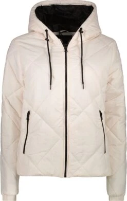 Cars Jeans JOSIE Nylon Ecru Dames Jas - Ecru - Maat XL