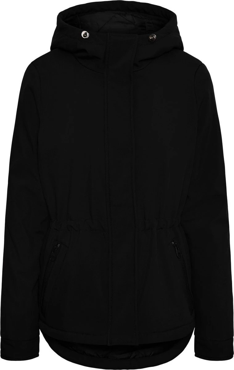 VERO MODA CURVE VMCLEANMILAN SHORT JACKET CUR Dames Jas - Maat 48 3 VERO MODA CURVE VMCLEANMILAN SHORT JACKET CUR Dames Jas - Maat 48