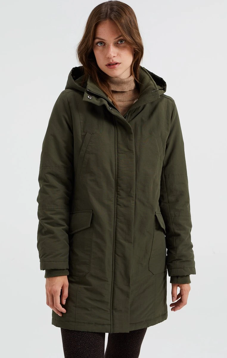 WE Fashion Dames Gewatteerde Parka 8 WE Fashion Dames Gewatteerde Parka - Afbeelding 6