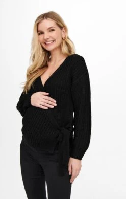 ONLY Winkel 27 ONLY OLMBREDA WRAP L/S CARDIGAN KNT Dames Vest - Maat S