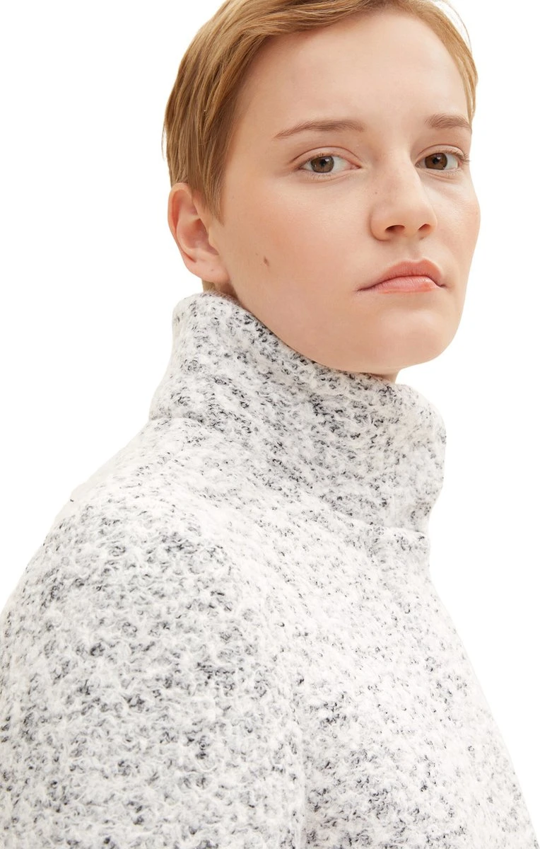 TOM TAILOR Boucle Coat Dames Jas - Maat S 8 TOM TAILOR Boucle Coat Dames Jas - Maat S - Afbeelding 6