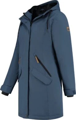 Travelin' Jack Freia Waterdichte Damesjas - Parka Blauw - Maat 46 -ONLY Winkel 766x1200 6