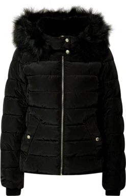 ONLY ONLCAMILLA QUILTED FURHOOD JACKET CC OTW Dames Jas - Maat S -ONLY Winkel 771x1200 3