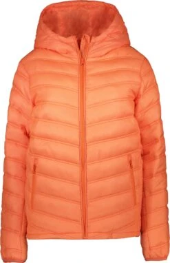 Cars Jeans ZOIE Nylon Orange Dames Jas - Orange - Maat L