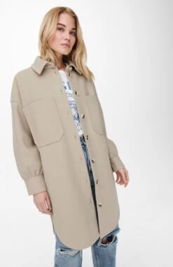 ONLY ONLTRILLION L/S OVRS SHACKET CC PNT Dames Jas - Maat L -ONLY Winkel 779x1200 1