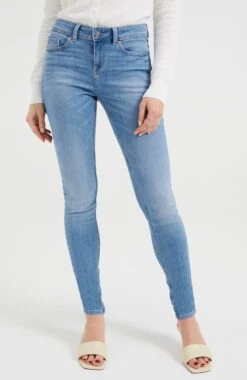WE Fashion Dames Mid Rise Super Skinny Jeans Met Superstretch -ONLY Winkel 780x1200 7