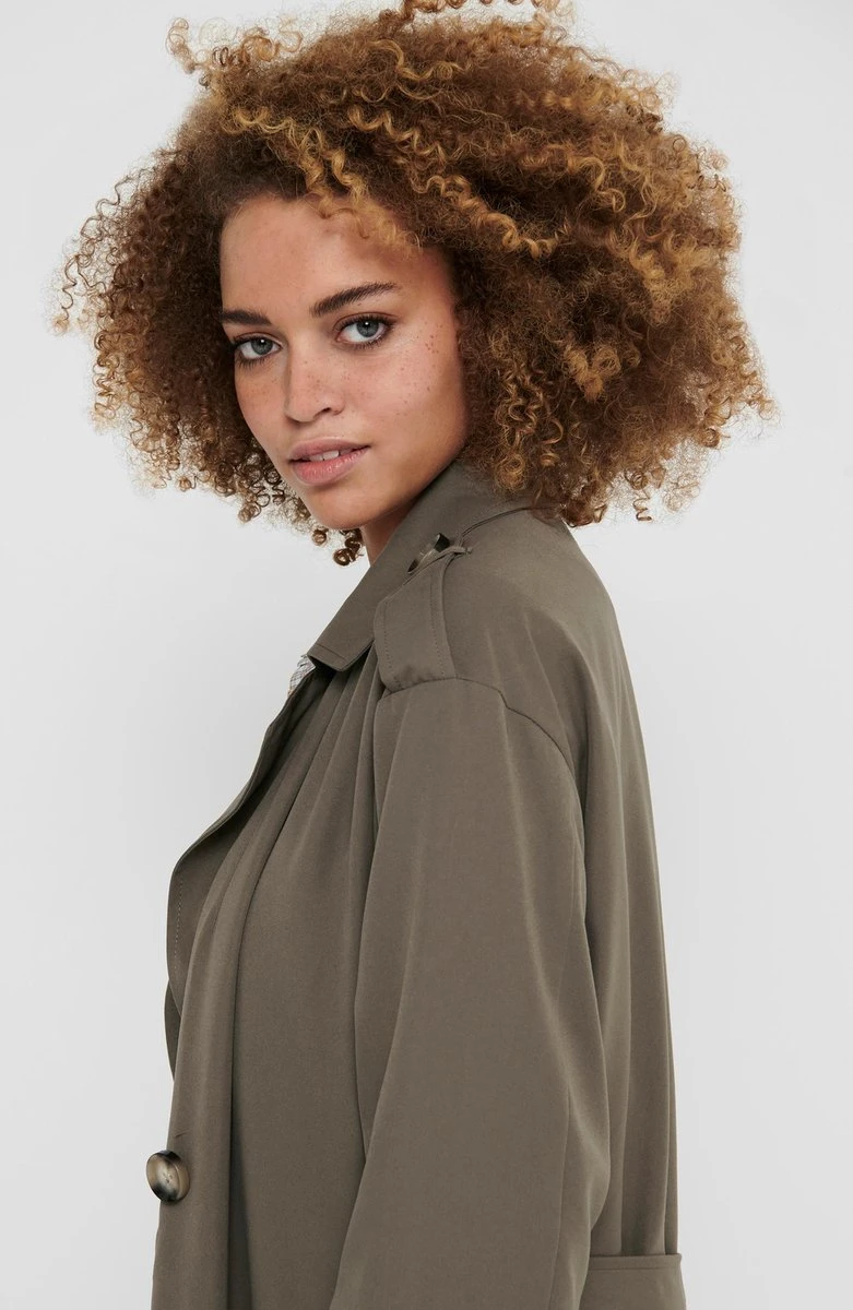 ONLY ONLLINE X-LONG TRENCHCOAT OTW NOOS Dames Trenchcoat - Maat XL 7 ONLY ONLLINE X-LONG TRENCHCOAT OTW NOOS Dames Trenchcoat - Maat XL - Afbeelding 5