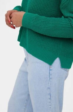 VERO MODA VMSADIE LS O-NECK ROUNDED HEM BLOUSE BF Dames Trui - Maat S -ONLY Winkel 783x1200 7