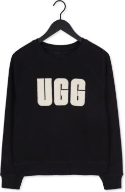 UGG W Madeline Fuzzy Logo Crewneck Truien & Vesten - Zwart -ONLY Winkel 783x1200 8