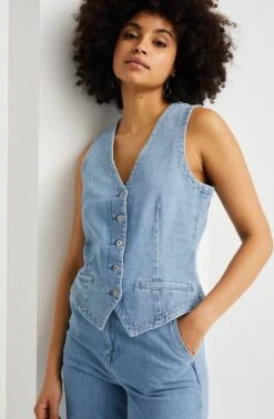 WE Fashion Dames Denim Gilet 9 WE Fashion Dames Denim Gilet -ONLY Winkel 784x1200 1