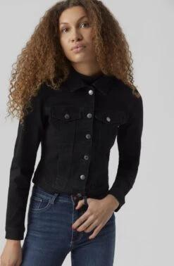 VERO MODA VMLUNA LS SLIM DNM JACKET MIX GA NOOS Dames Jas - Maat XXL -ONLY Winkel 785x1200 3