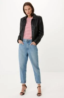 Mexx Leren Jas With Pockets Dames - Zwart - Maat XL -ONLY Winkel 785x1200 6