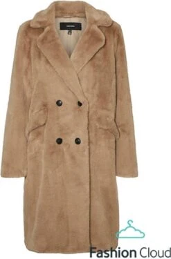 VERO MODA VMSUIELLY LONG FAUX FUR COAT BOOS Dames Jas - Maat M -ONLY Winkel 790x1200 6
