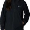 Columbia Omni-Tech Jas Dames Met Capuchon - Dames Heren Waterdicht & Winddicht - Outdoorjas Winter - Zwart - Maat XL