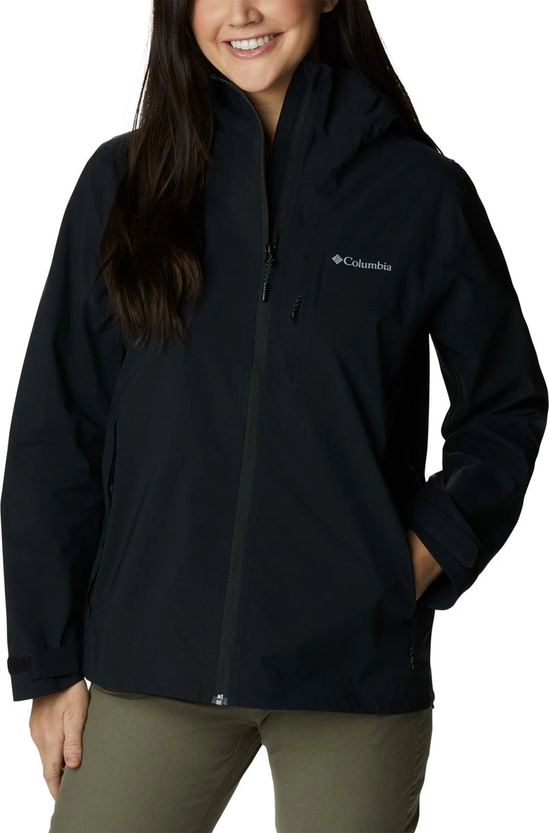 Columbia Omni-Tech Jas Dames Met Capuchon - Dames Heren Waterdicht & Winddicht - Outdoorjas Winter - Zwart - Maat XL 3 Columbia Omni-Tech Jas Dames Met Capuchon - Dames Heren Waterdicht & Winddicht - Outdoorjas Winter - Zwart - Maat XL