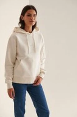 Na-kd Tone In Tone Hoodie Truien & Vesten - Gebroken Wit -ONLY Winkel 794x1200 8