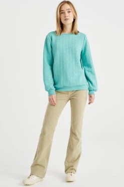 WE Fashion Dames Sweater Met Structuur -ONLY Winkel 796x1200 2