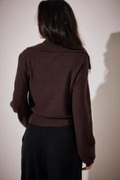 NA-KD Half Zip Layered Knitted Sweater Dames Trui - Maat M -ONLY Winkel 799x1200 102