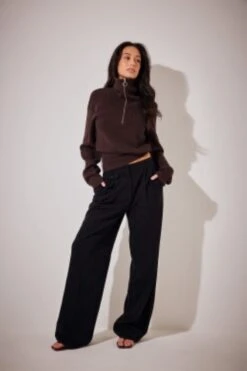 NA-KD Half Zip Layered Knitted Sweater Dames Trui - Maat M -ONLY Winkel 799x1200 103