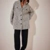 NA-KD Oversized Tweed Jacket Dames Blazer - Maat 36 -ONLY Winkel 799x1200 115