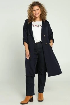 Paprika Lange, Effen Trenchcoat Met Dubbele Knopen 18 Paprika Lange, Effen Trenchcoat Met Dubbele Knopen -ONLY Winkel 799x1200 13