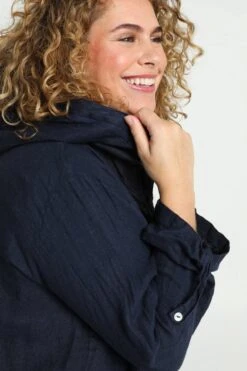 Paprika Effen Linnen Jack Met Capuchon 21 Paprika Effen Linnen Jack Met Capuchon -ONLY Winkel 799x1200 34