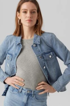 VERO MODA VMZORICA LS DENIM JACKET MIX NOOS Dames Jas - Maat XL -ONLY Winkel 799x1200 56