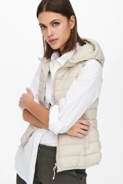 ONLY ONLNEWTAHOE HOOD WAISTCOAT OTW NOOS Dames Gilet - Maat S -ONLY Winkel 799x1200 57