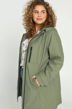 Paprika Effen, Waterproof Parka Met Kap En Rits -ONLY Winkel 799x1200 77
