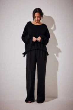 NA-KD Drawstring Knitted Sweater Dames Trui - Maat XL -ONLY Winkel 799x1200 90