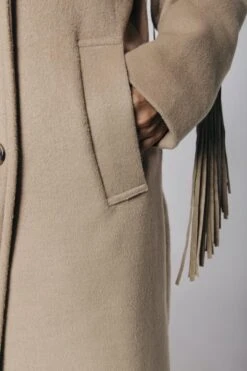 Colourful Rebel Koko Wool Fringe Coat - M -ONLY Winkel 800x1200 1018