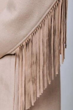 Colourful Rebel Koko Wool Fringe Coat - M -ONLY Winkel 800x1200 1024